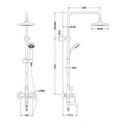 Shower Tap Waterfall /...