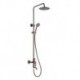 Shower Tap Contemporary Waterfall / Sidespray Brass Painting